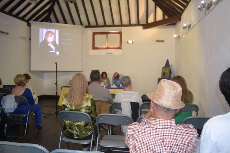 Momento del acto celebrado este sábado en el Círculo Cultural de Telde (foto TA)